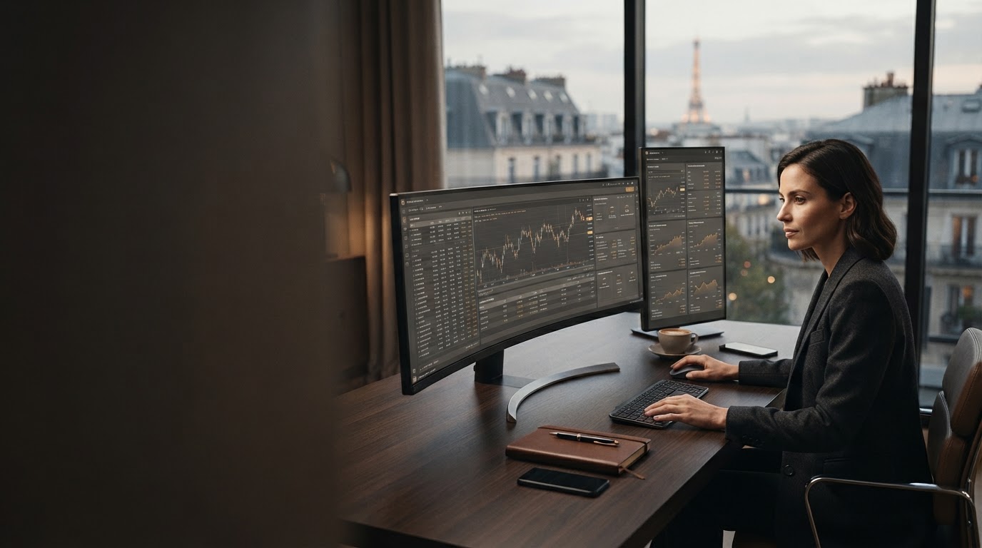 Cadence Orvixa — interface d'analyse de marché en temps réel